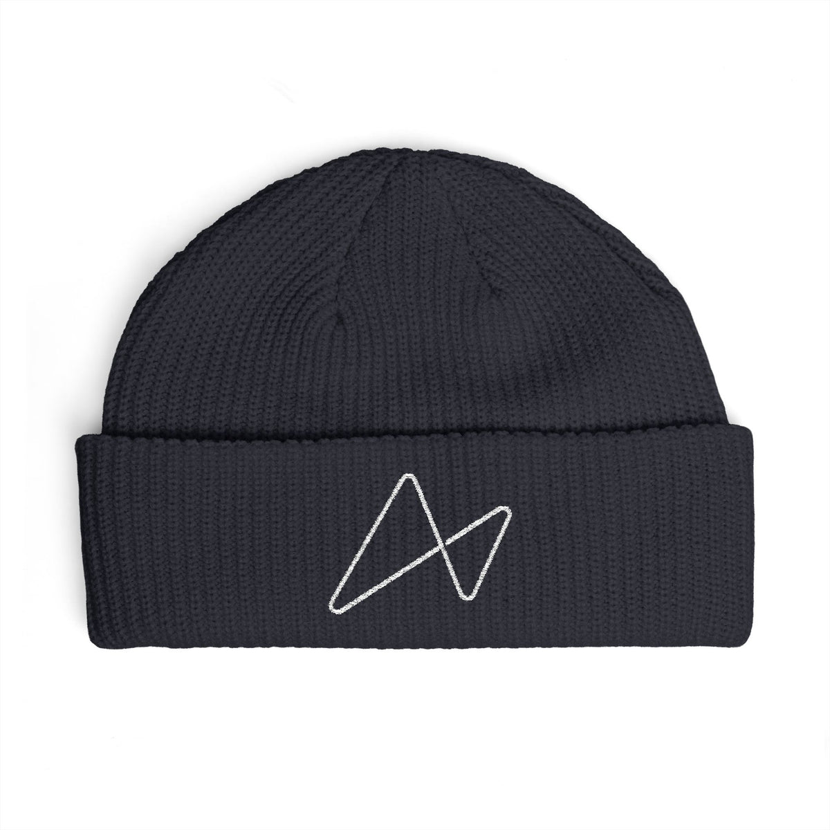 Embroidered Cuff Beanie
