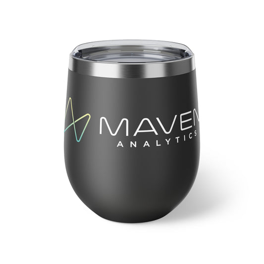 12oz Copper Vacuum Insulated Wine Tumbler