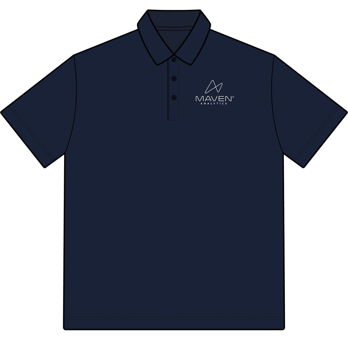 Embroidered Maven Polo