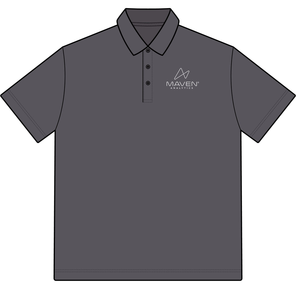 Embroidered Maven Polo