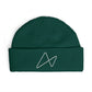 Embroidered Cuff Beanie