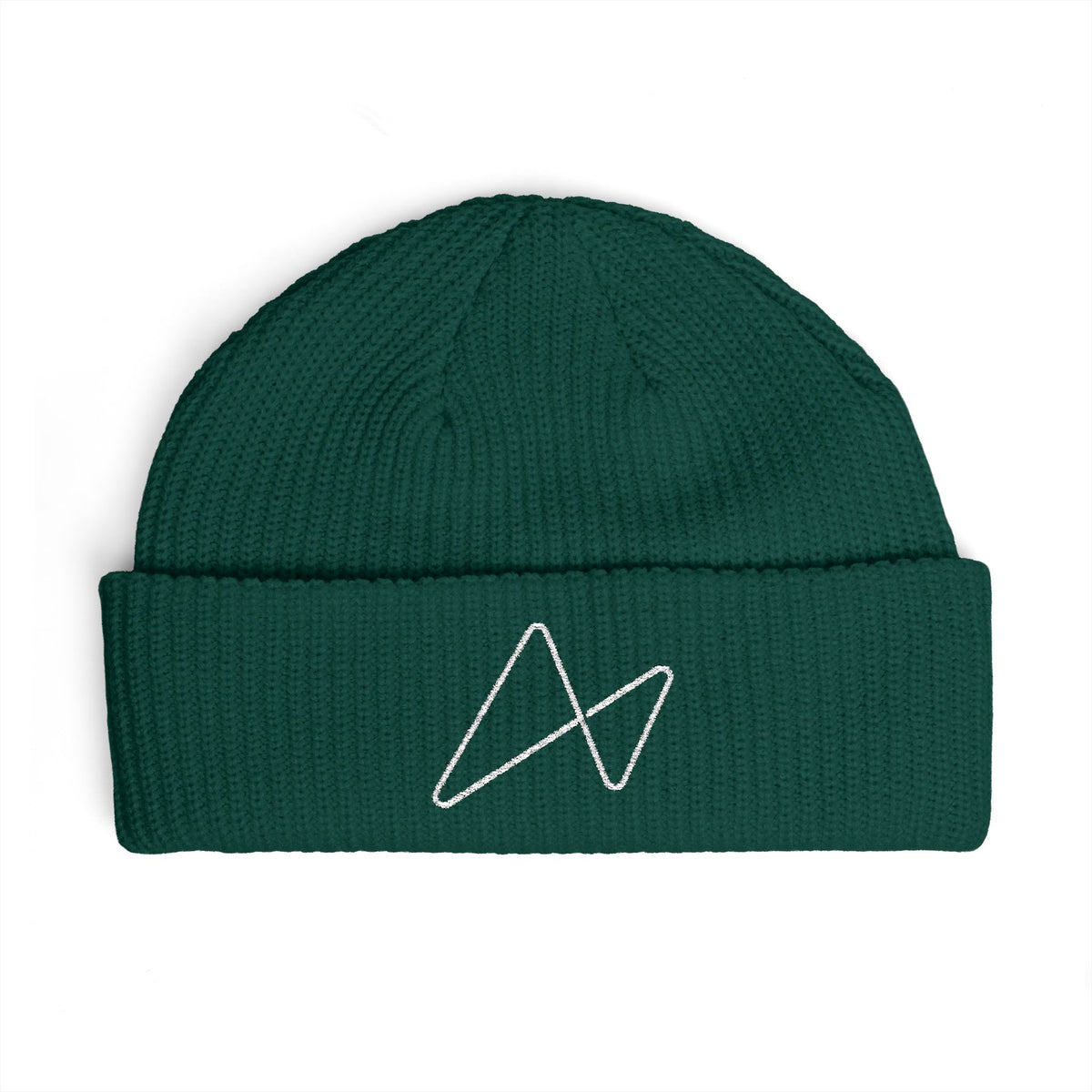 Embroidered Cuff Beanie