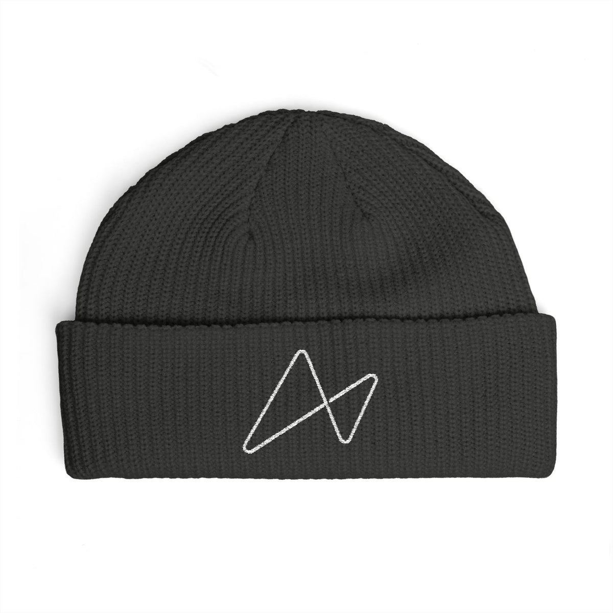 Embroidered Cuff Beanie