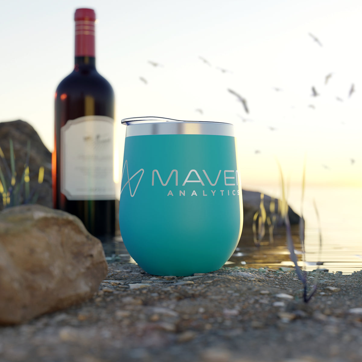 12oz Copper Vacuum Insulated Wine Tumbler