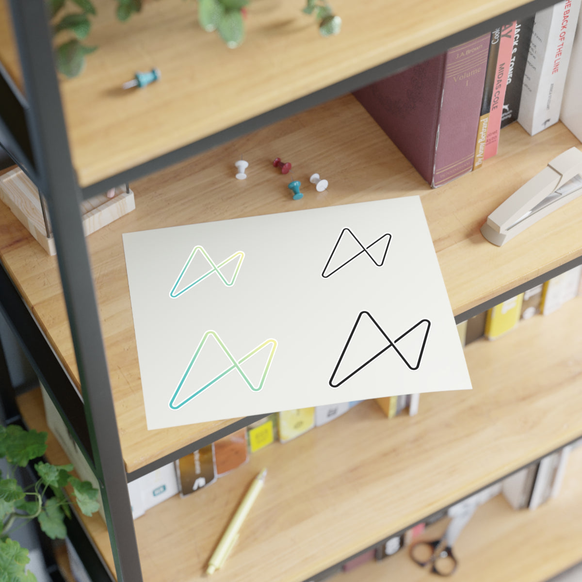Maven Icon Sticker Sheet