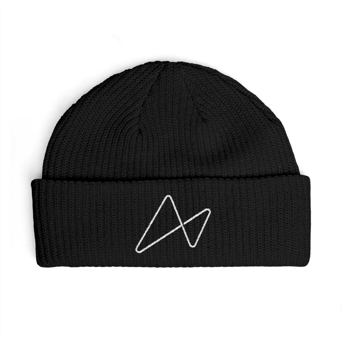 Embroidered Cuff Beanie