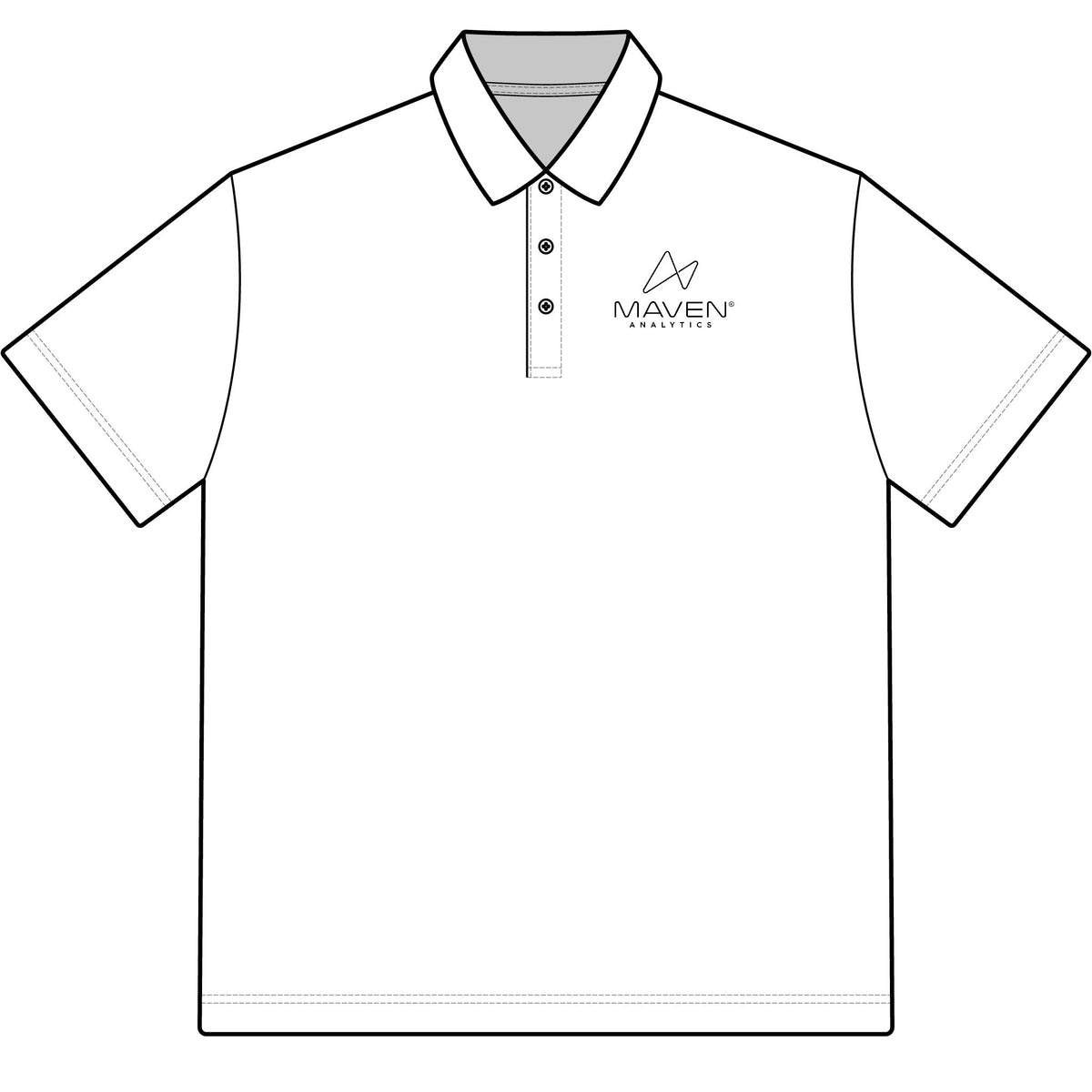 Embroidered Maven Polo